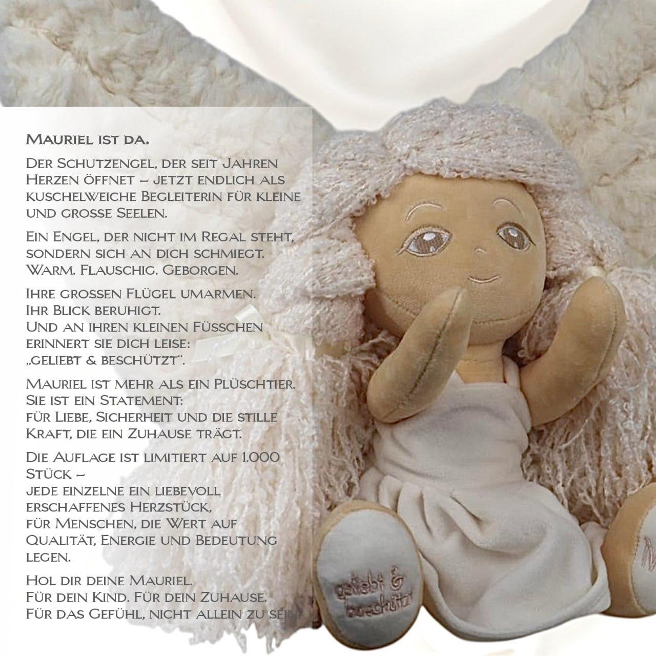 Kuschelengel Mauriel – designed by Künstlerin Daniela Wirtz