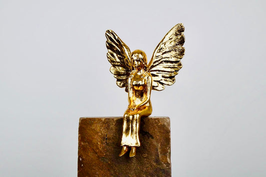Hausschutzengel Mauriel 30 cm Kunstharz