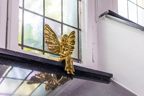 Hausschutzengel Mauriel 30 cm Kunstharz