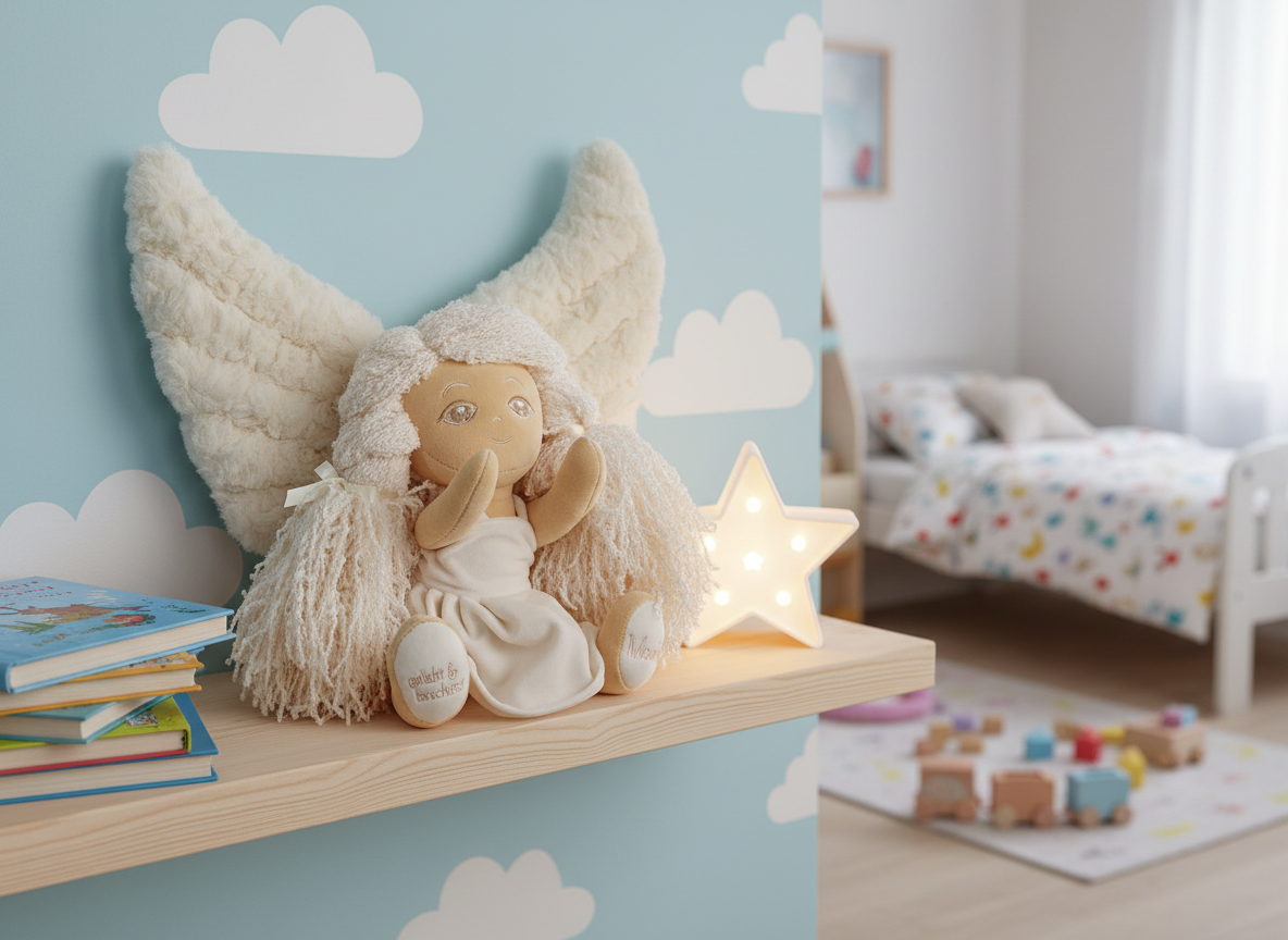 Kuschelengel Mauriel – designed by Künstlerin Daniela Wirtz