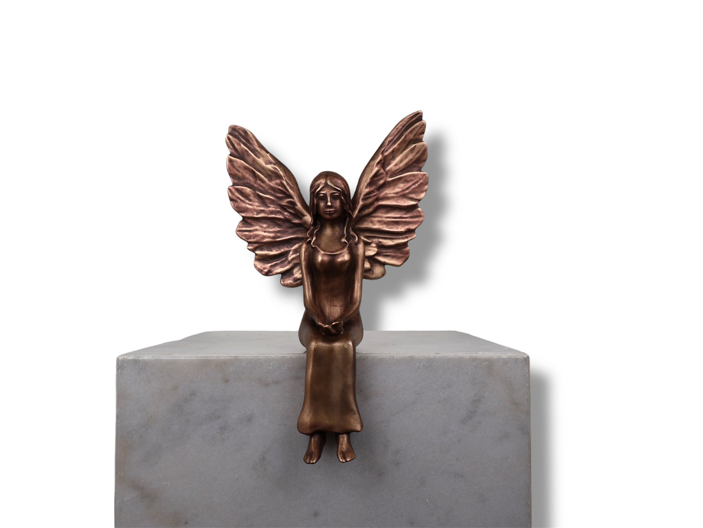 Hausschutzengel Mauriel 30 cm - Limitierte Sonderedition Bronze